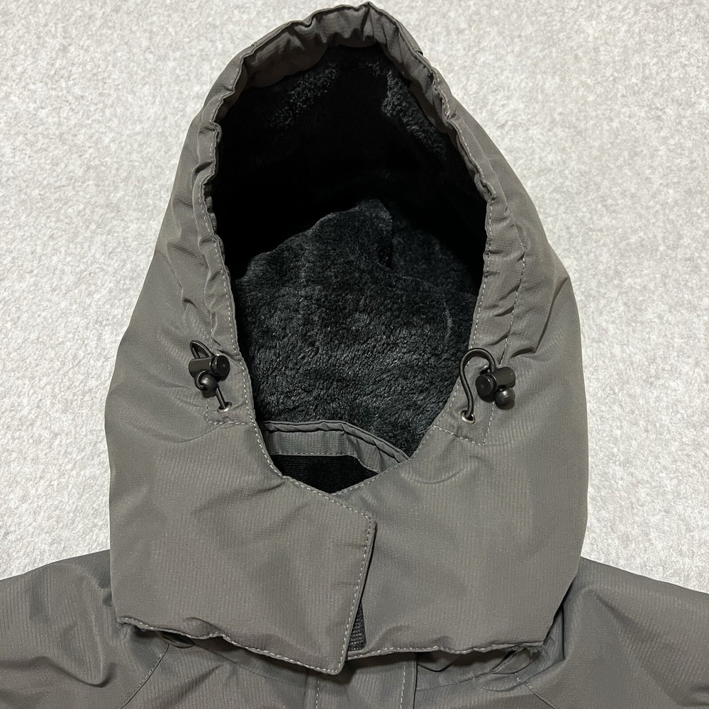 Pooluly Jacket Women's Small Black Sherpa Lined Breathable Hooded Cozy Warm - Picture 9 of 14